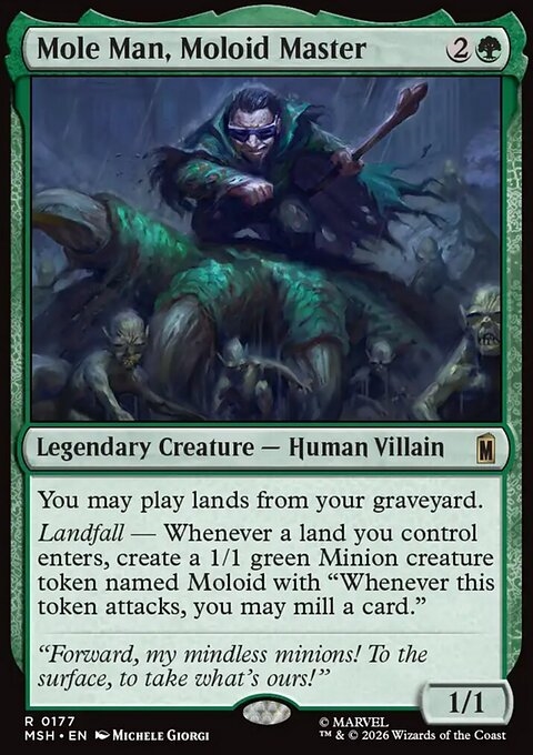 Mole Man, Moloid Master