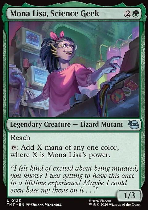 Mona Lisa, Science Geek