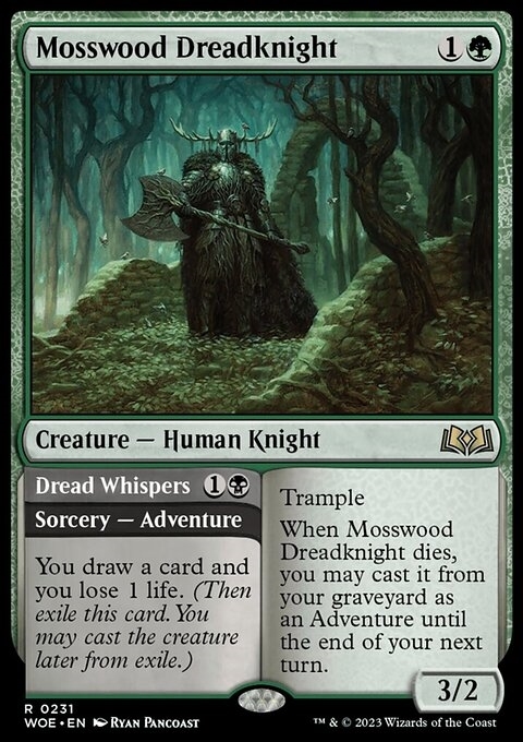 Mosswood Dreadknight // Dread Whispers