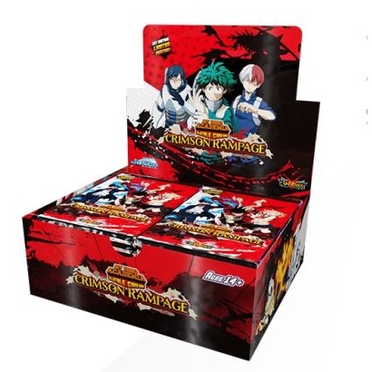 My Hero Academia CCG Wave 2 Crimson Rampage Booster Box
