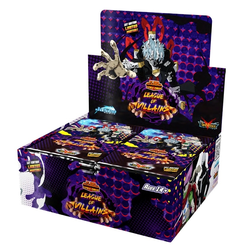 My Hero Academia CCG Wave 4 League of Villains Booster Box