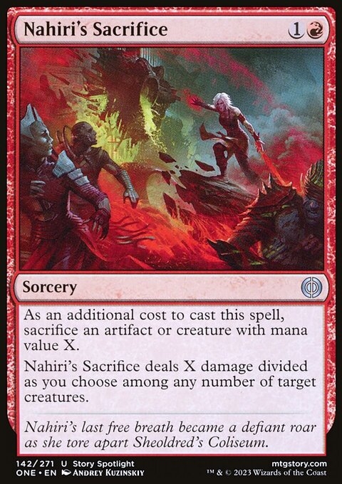 Nahiri's Sacrifice