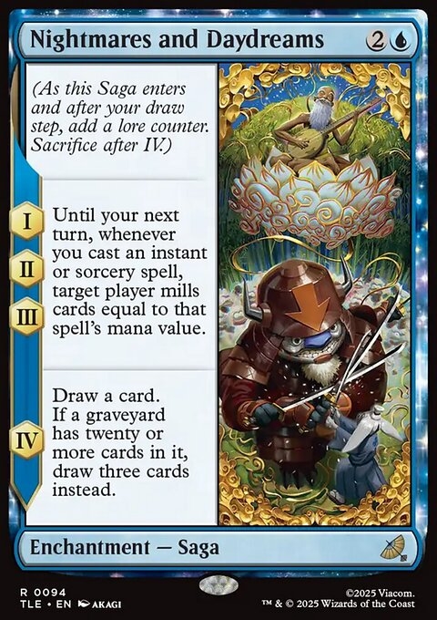 Nightmares and Daydreams