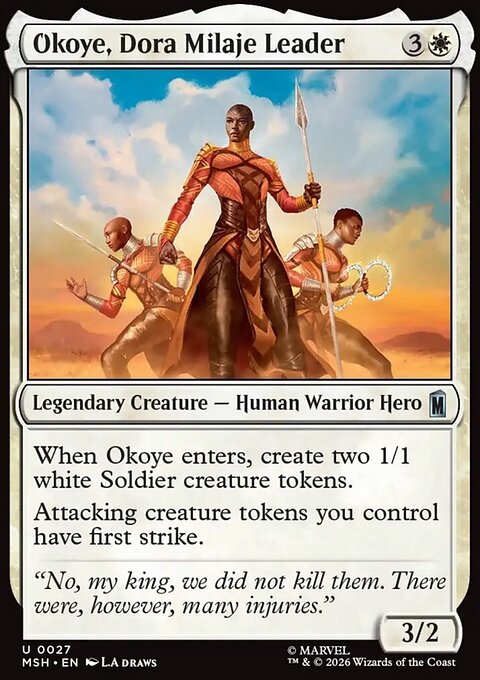 Okoye, Dora Milaje Leader