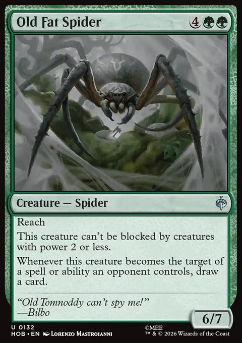 Old Fat Spider