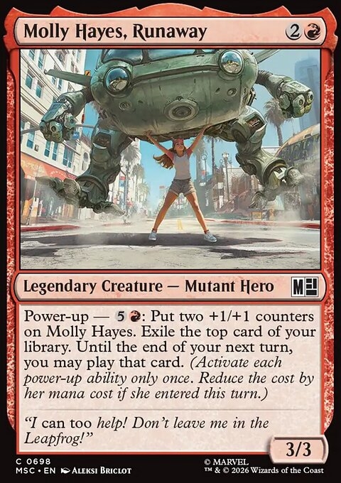 Molly Hayes, Runaway