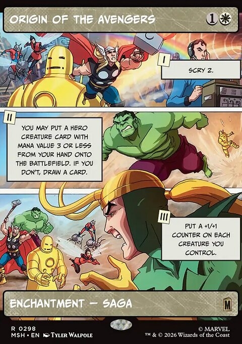 Origin of the Avengers