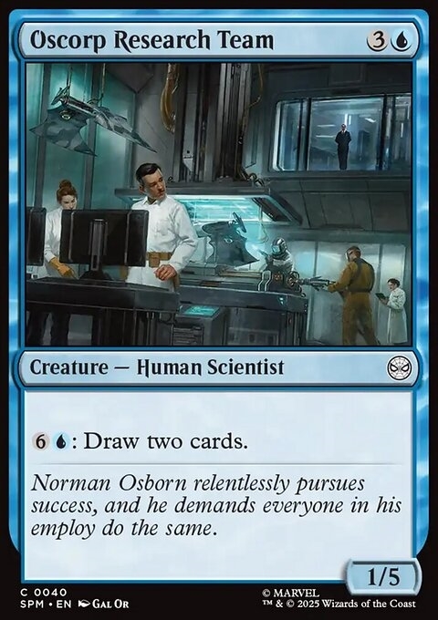 Oscorp Research Team