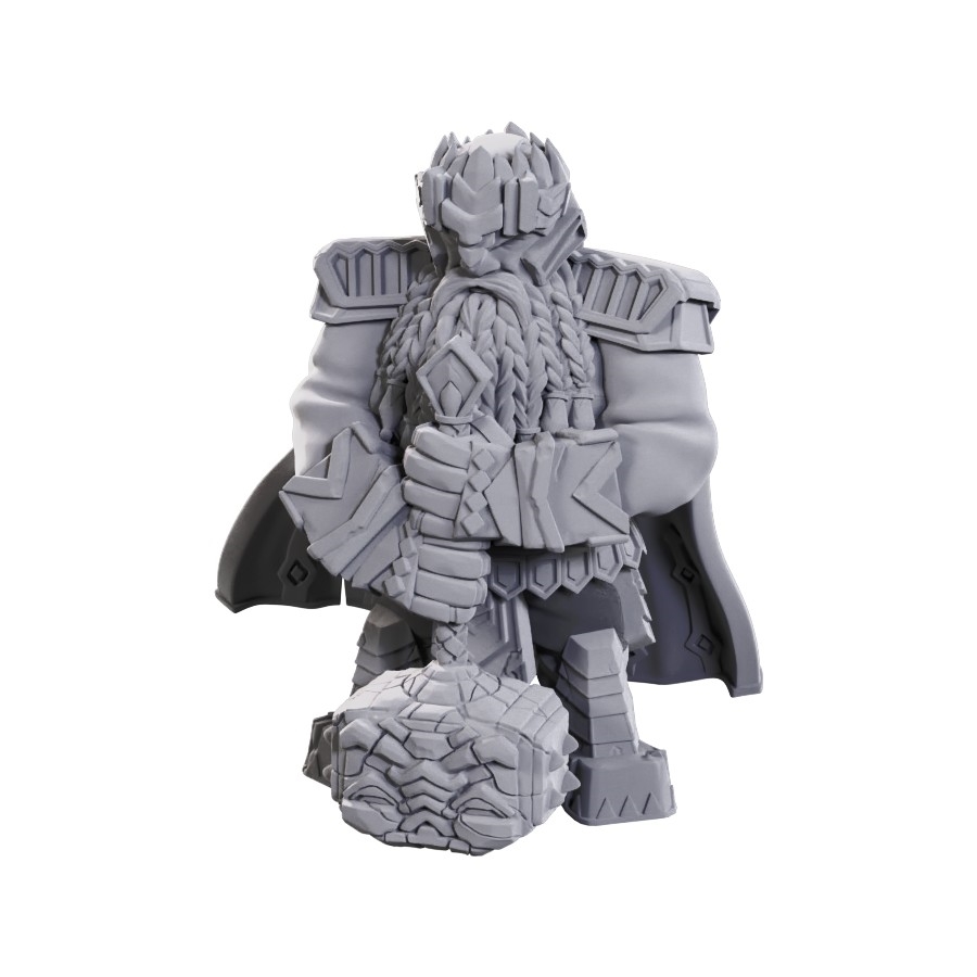 Pathfinder Battles Unpainted Miniatures Male Dwarf Champion High-Level