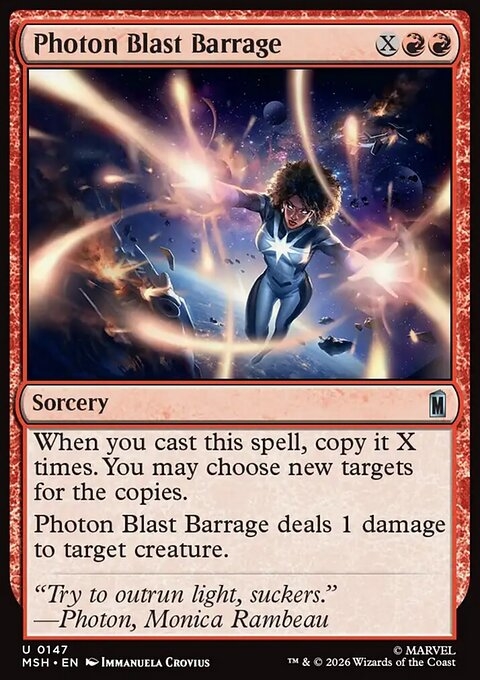 Photon Blast Barrage