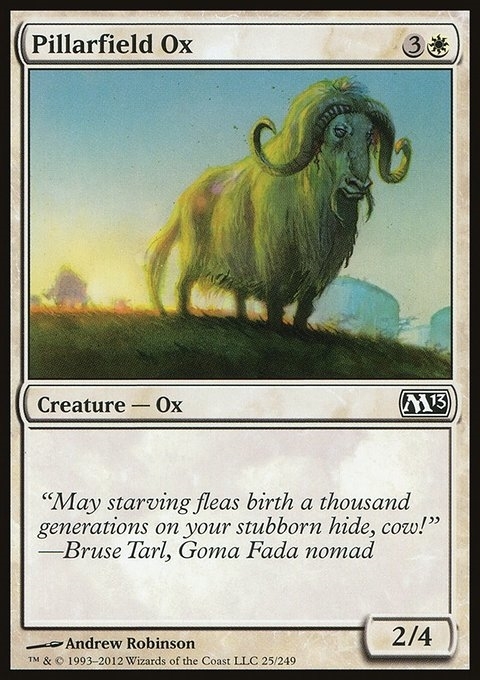 Pillarfield Ox