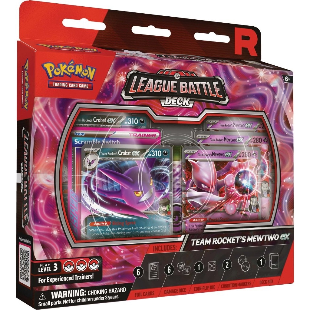 Pokemon TCG League Battle Deck - Team Rocket's Mewtwo ex