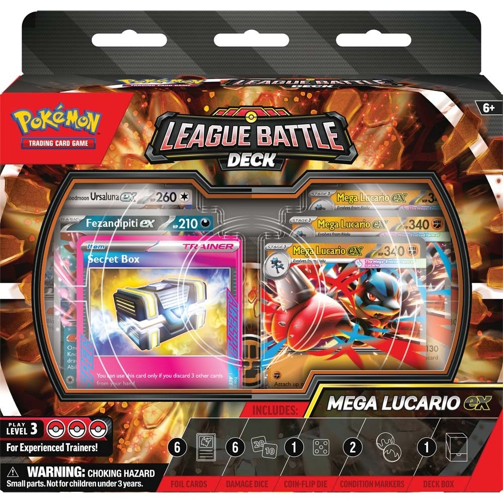 Pokemon TCG Mega Lucario ex League Battle Deck
