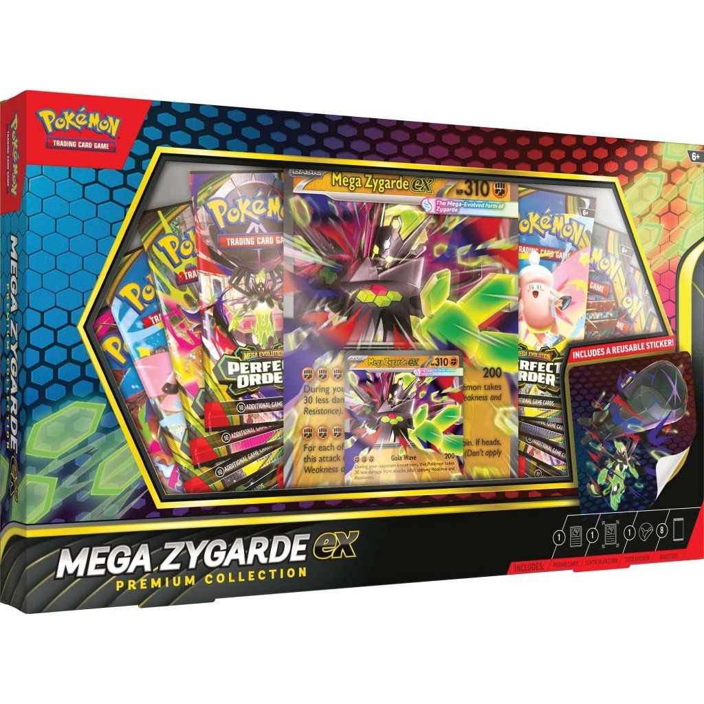Pokemon TCG Mega Zygarde ex Premium Collection
