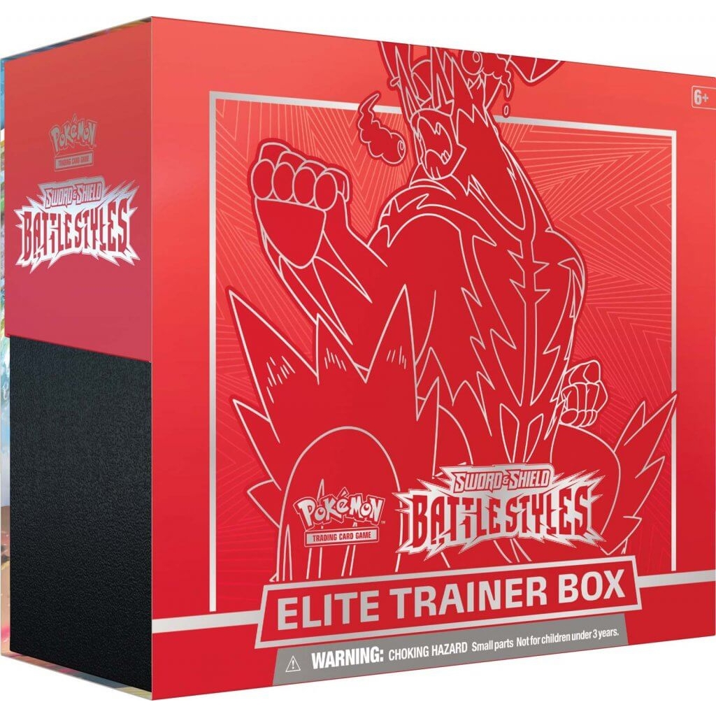 Pokemon TCG Sword & Shield Battle Styles Elite Trainer Box
