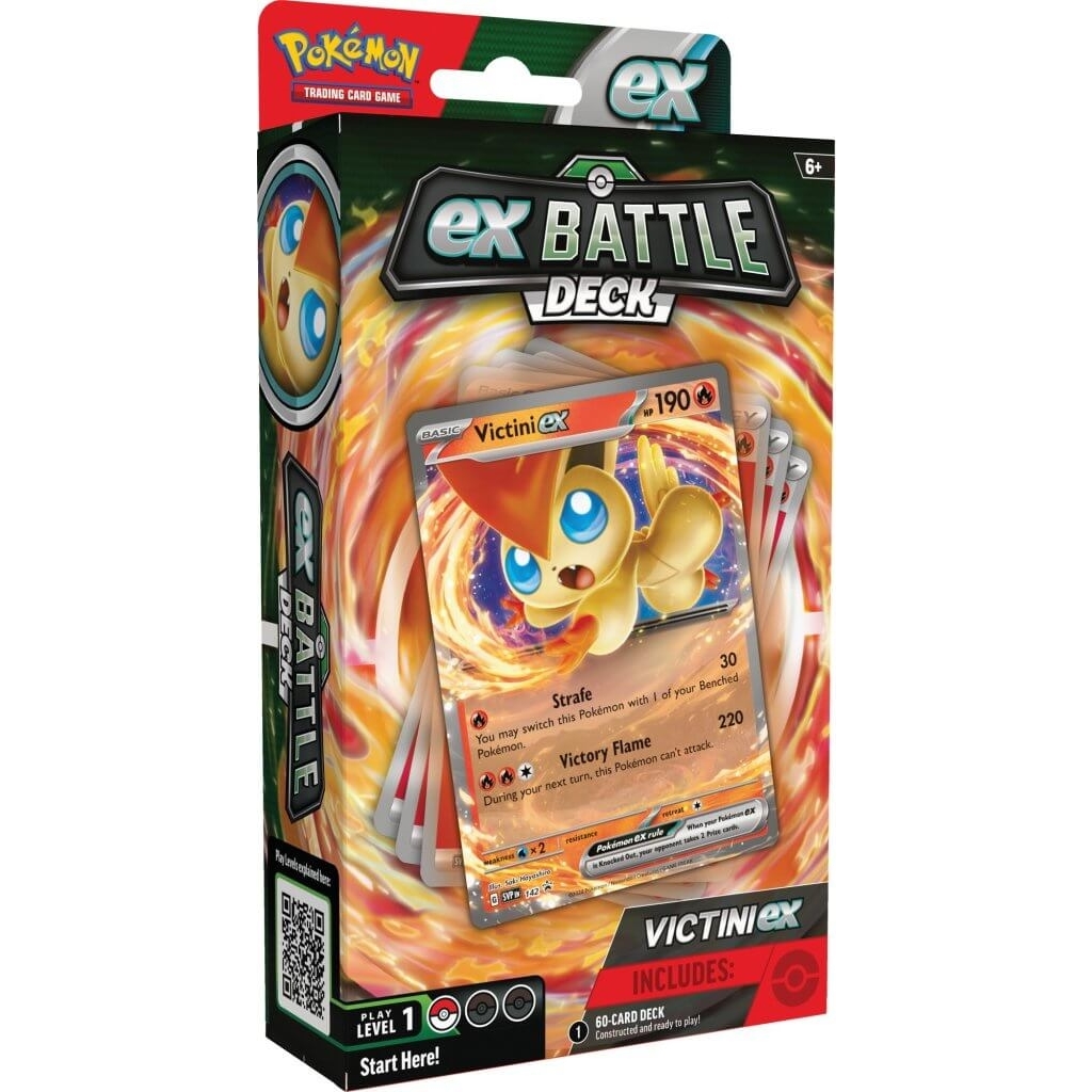 Pokemon TCG Victini/Miraidon ex Battle Deck - Assorted