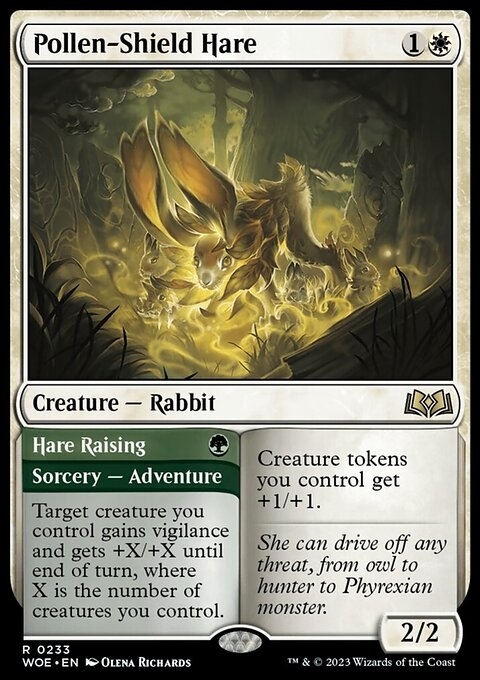 Pollen-Shield Hare // Hare Raising