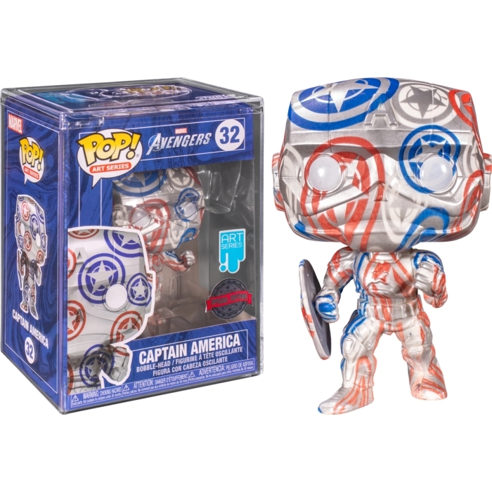 POP Avengers Captain America Patriotic Age Artist Series (RS)