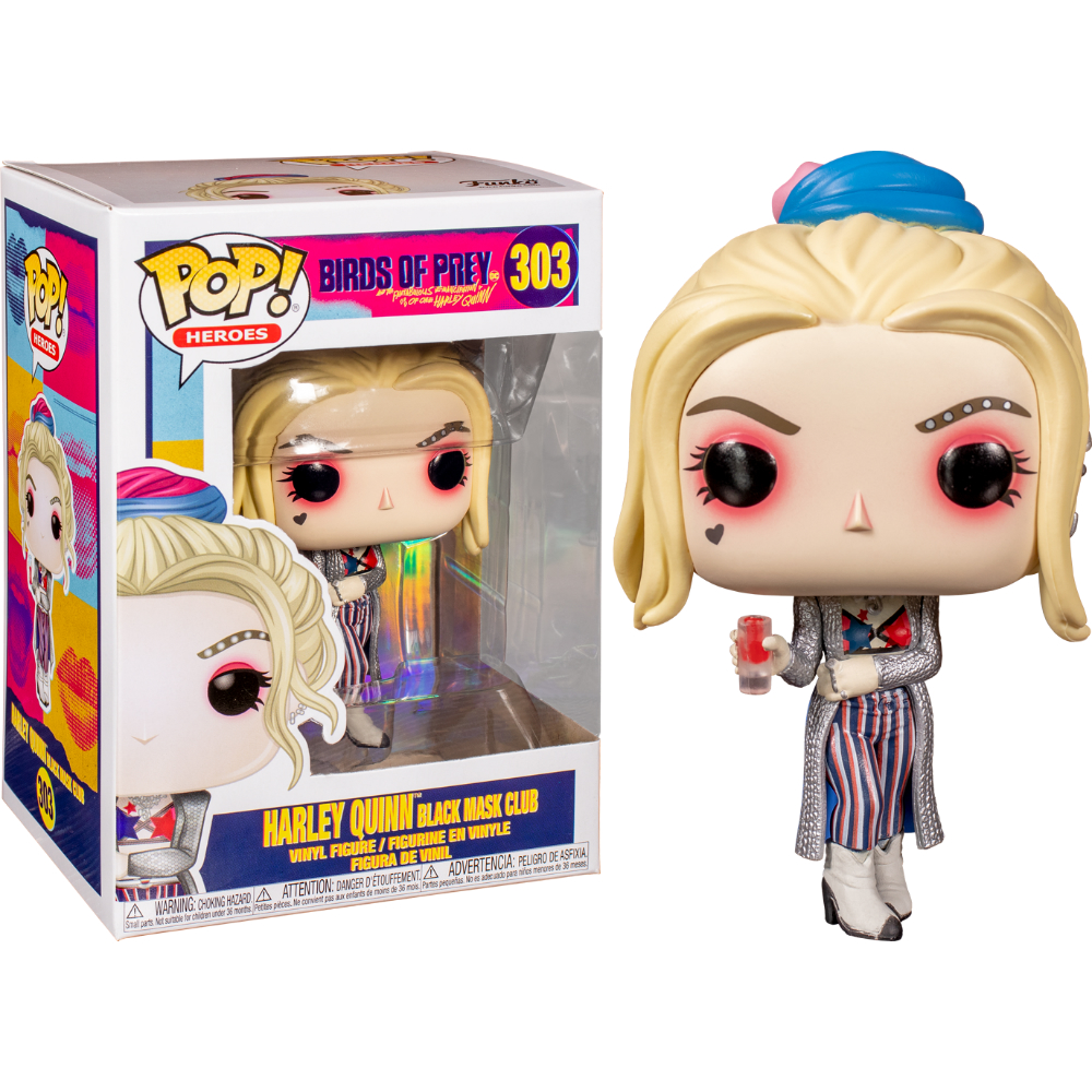 POP Birds of Prey - Harley Quinn Black Mask Club