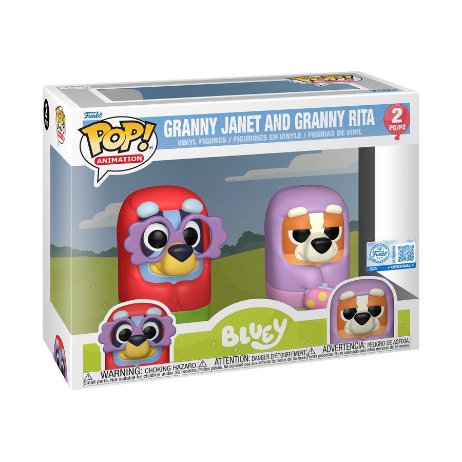POP Bluey - Granny Janet & Granny Rita (2 Pack)