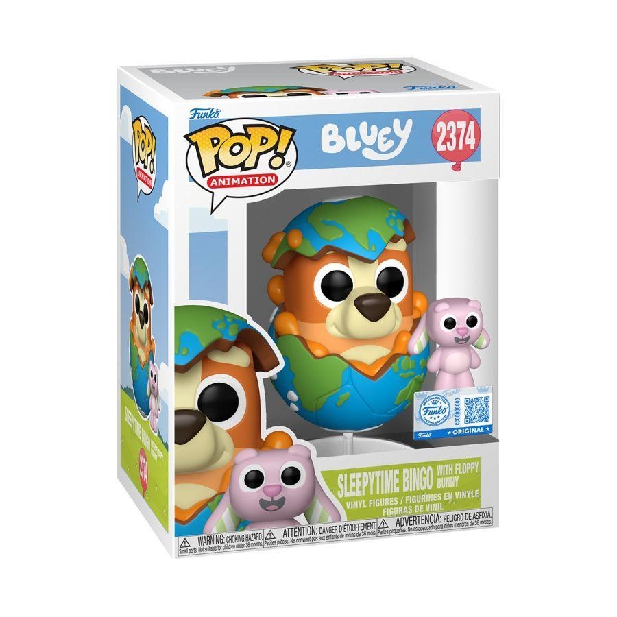 POP Bluey - Sleepytime Bingo with Floppy Bunny #2374