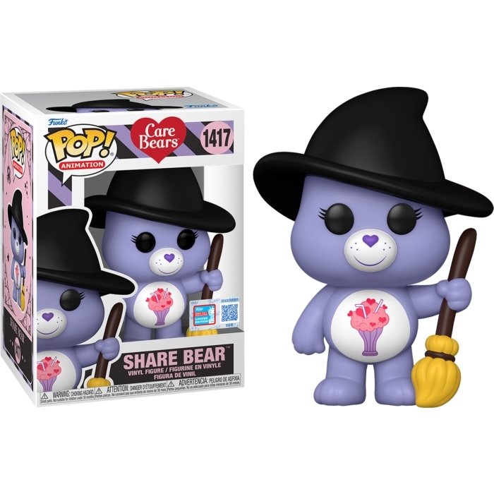 POP Care Bears Share Bear Witch #1417 NYCC 2024