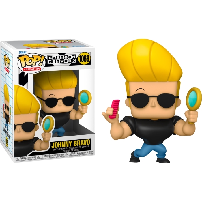 POP Cartoon Network - Johnny Bravo with Comb and Mirror #1069