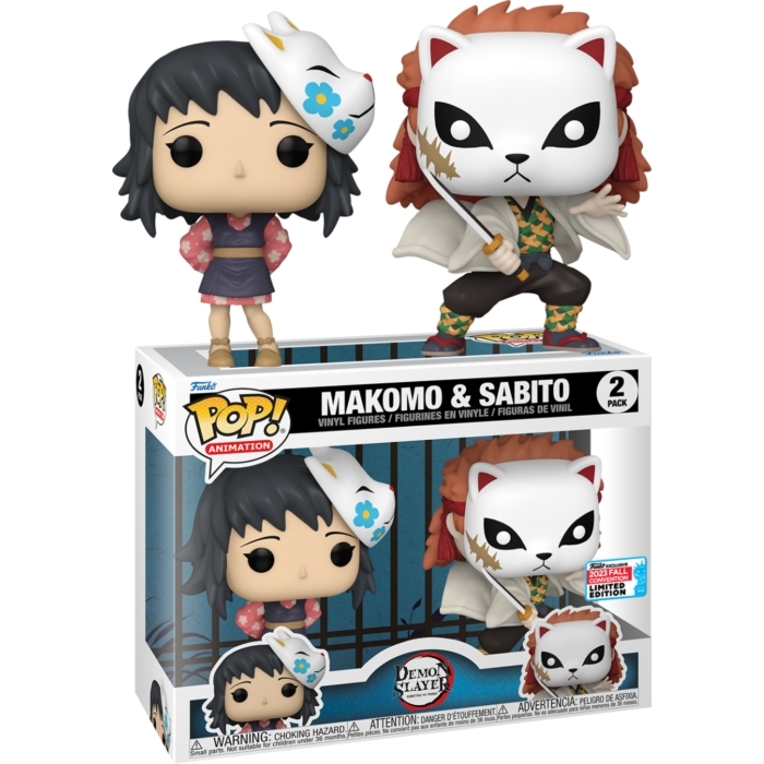 POP Demon Slayer Makomo & Sabito (2 Pack) NY23