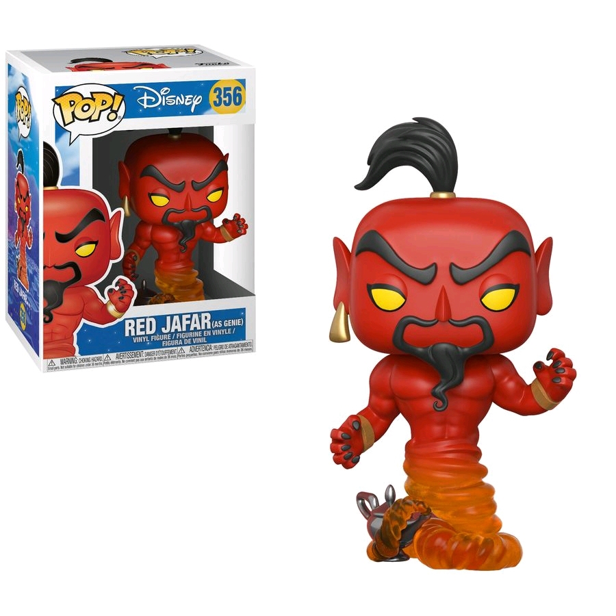 POP Disney Aladdin Red Jafar (as Genie) *box damaged*
