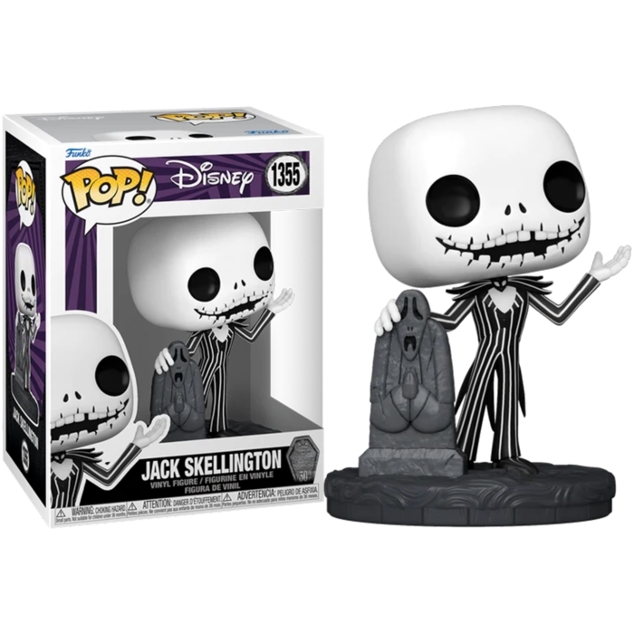 POP Disney Nightmare Before Christmas Jack Skellington with Gravestone #1355