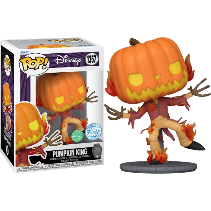 POP Disney Nightmare Before Christmas Pumpkin King Scented