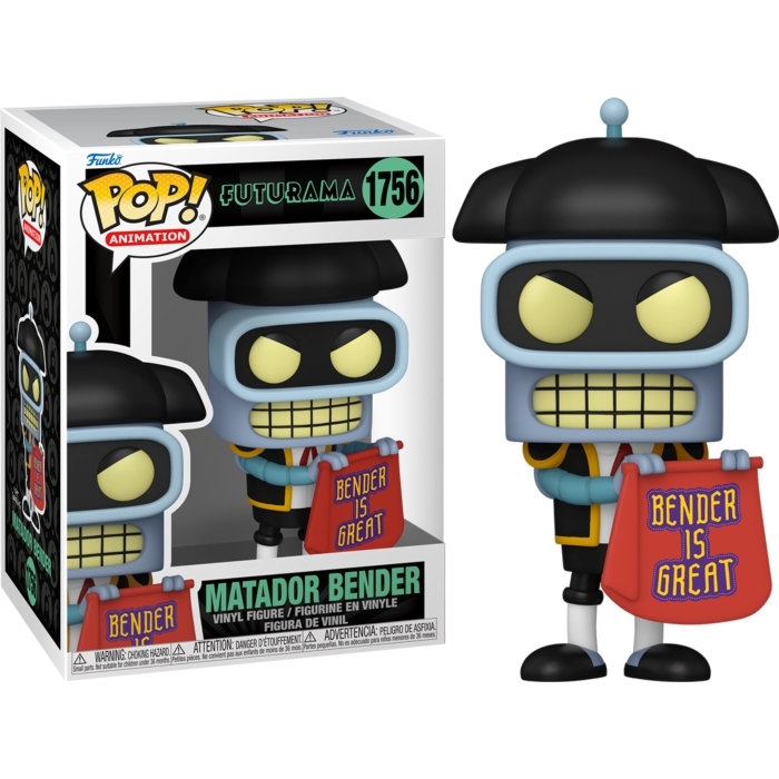 POP Futurama Matador Bender #1756