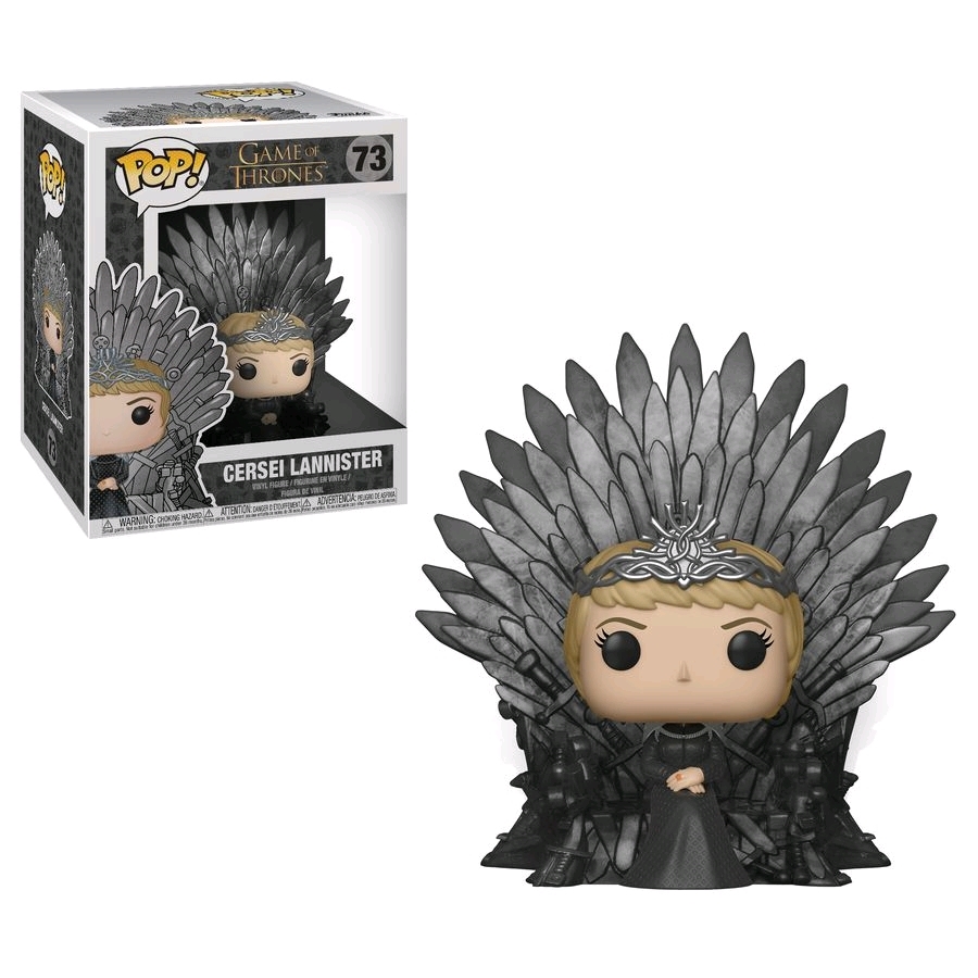 POP Game of Thrones Cersei Lannister on Iron Throne Deluxe