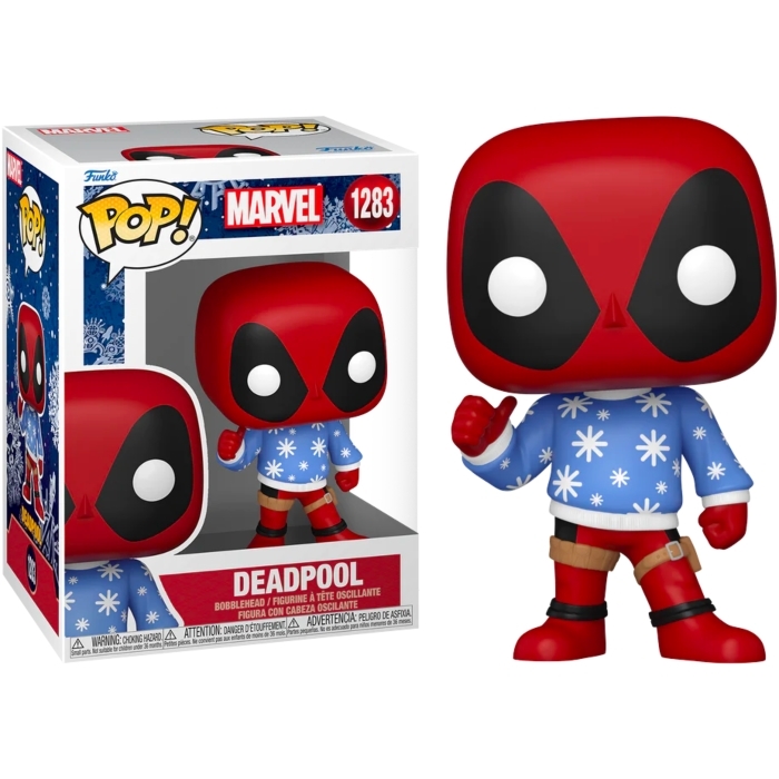 POP Marvel Deadpool with Sweater (Holiday)