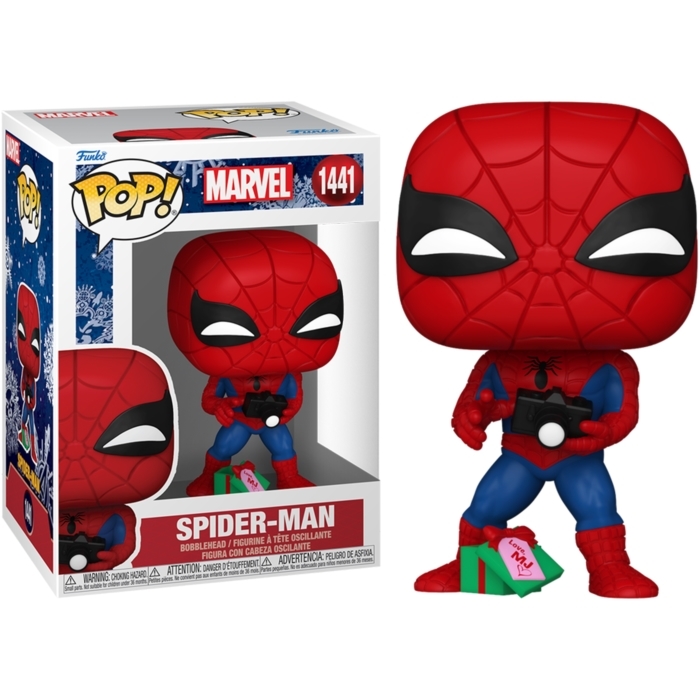 POP Marvel - Spider-Man with Gift (Holiday) #1441