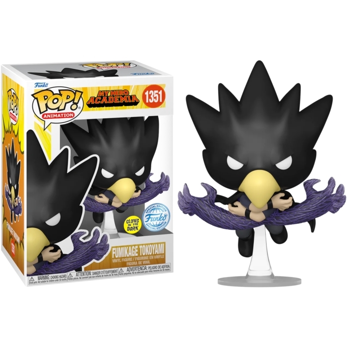 POP My Hero Academia Fumikage Tokoyami Glow