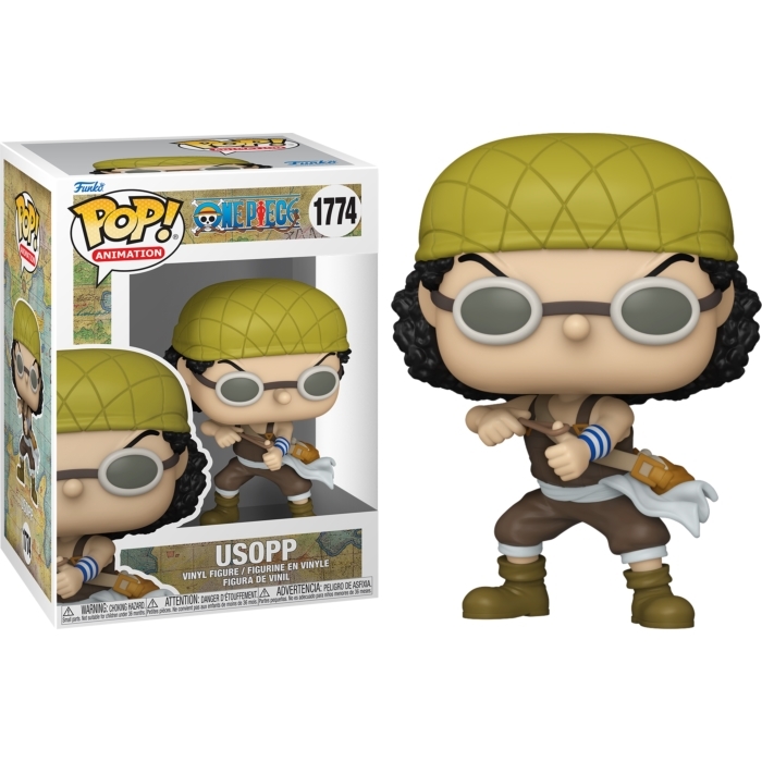 POP One Piece Usopp with rubber band #1774