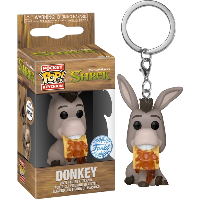 POP Pocket Keychain - Shrek: Donkey