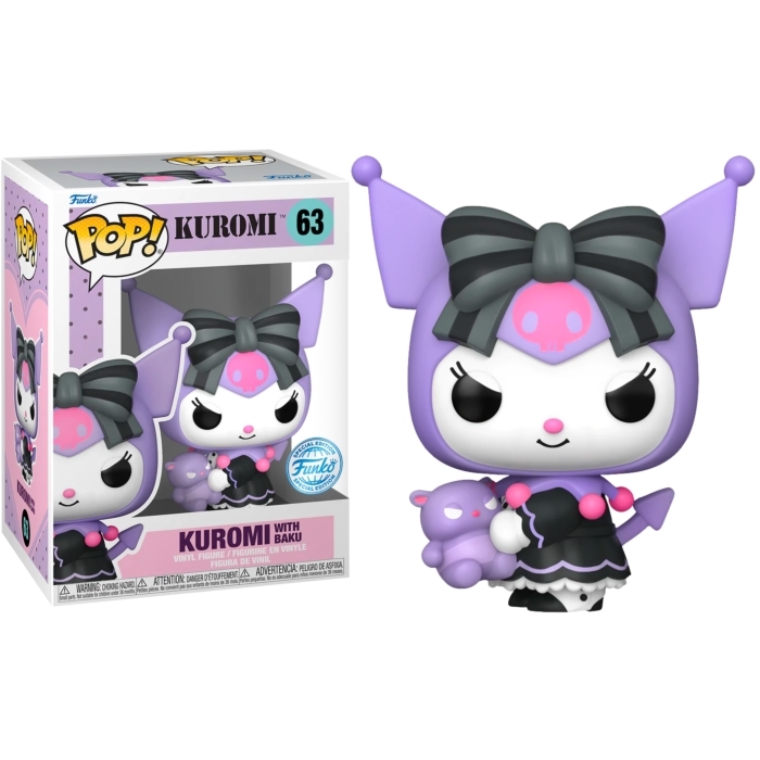 POP Sanrio - Kuromi with Baku #63
