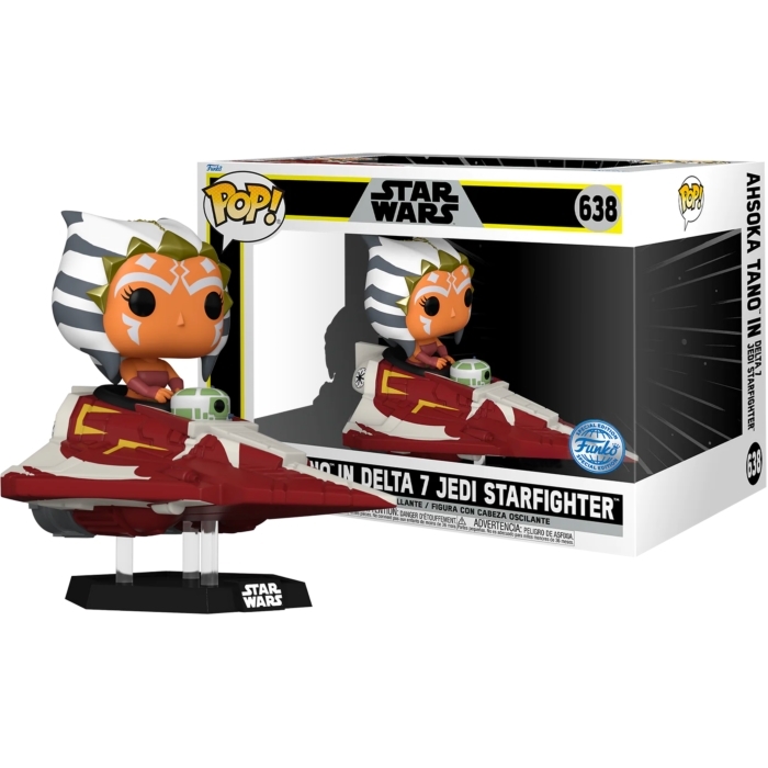 POP Star Wars The Clone Wars - Ahsoka Tano in Delta 7 Jedi Starfighter