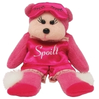 Precious The Spoilt Bear Bag Tag
