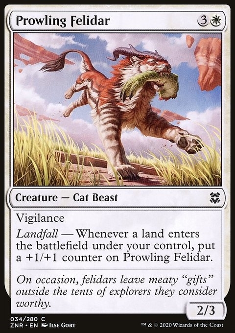 Prowling Felidar