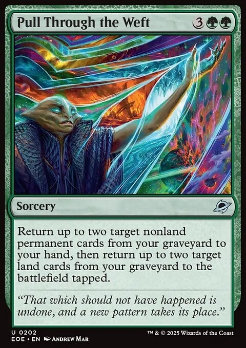 Pull Through the Weft