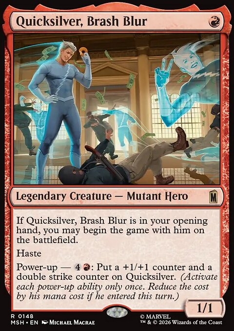 Quicksilver, Brash Blur