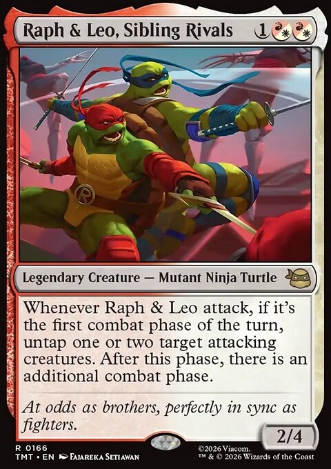 Raph & Leo, Sibling Rivals