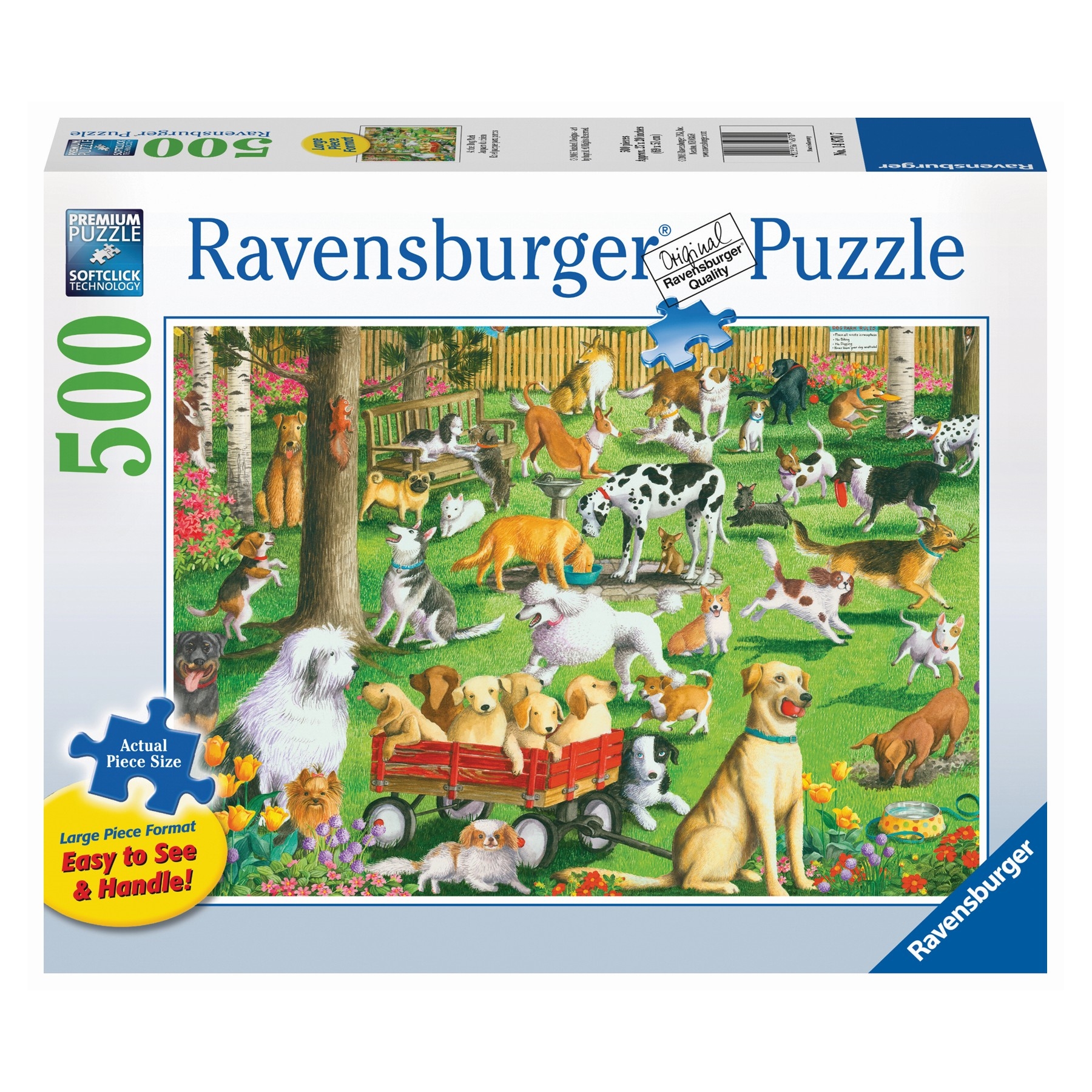 Ravensburger - At the Dog Park Puzzle 500 Pieces