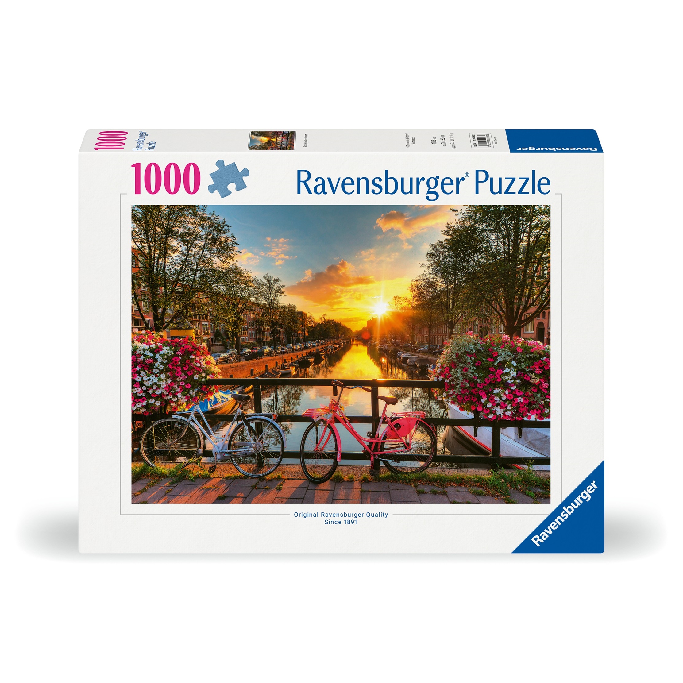 Ravensburger - Bicycles in Amsterdam Puzzle 1000 Pieces