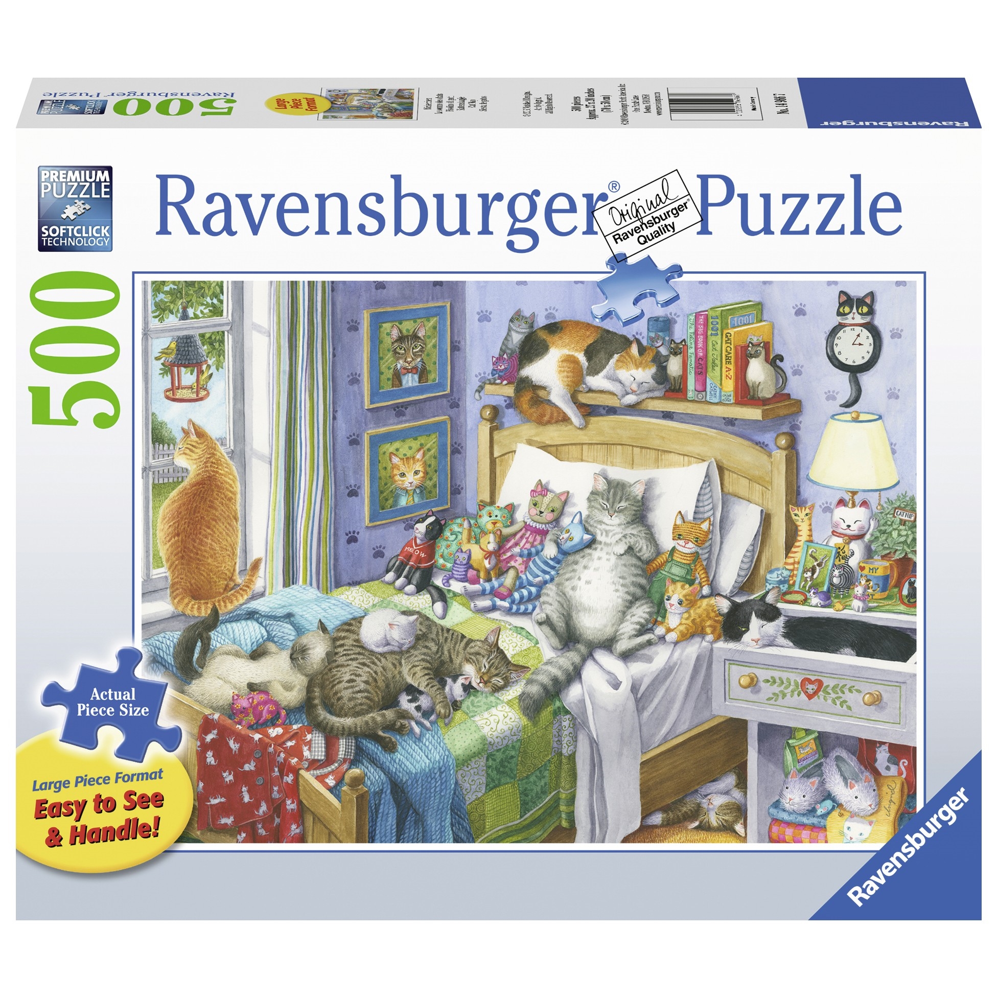 Ravensburger - Cat Nap Puzzle 500 Pieces