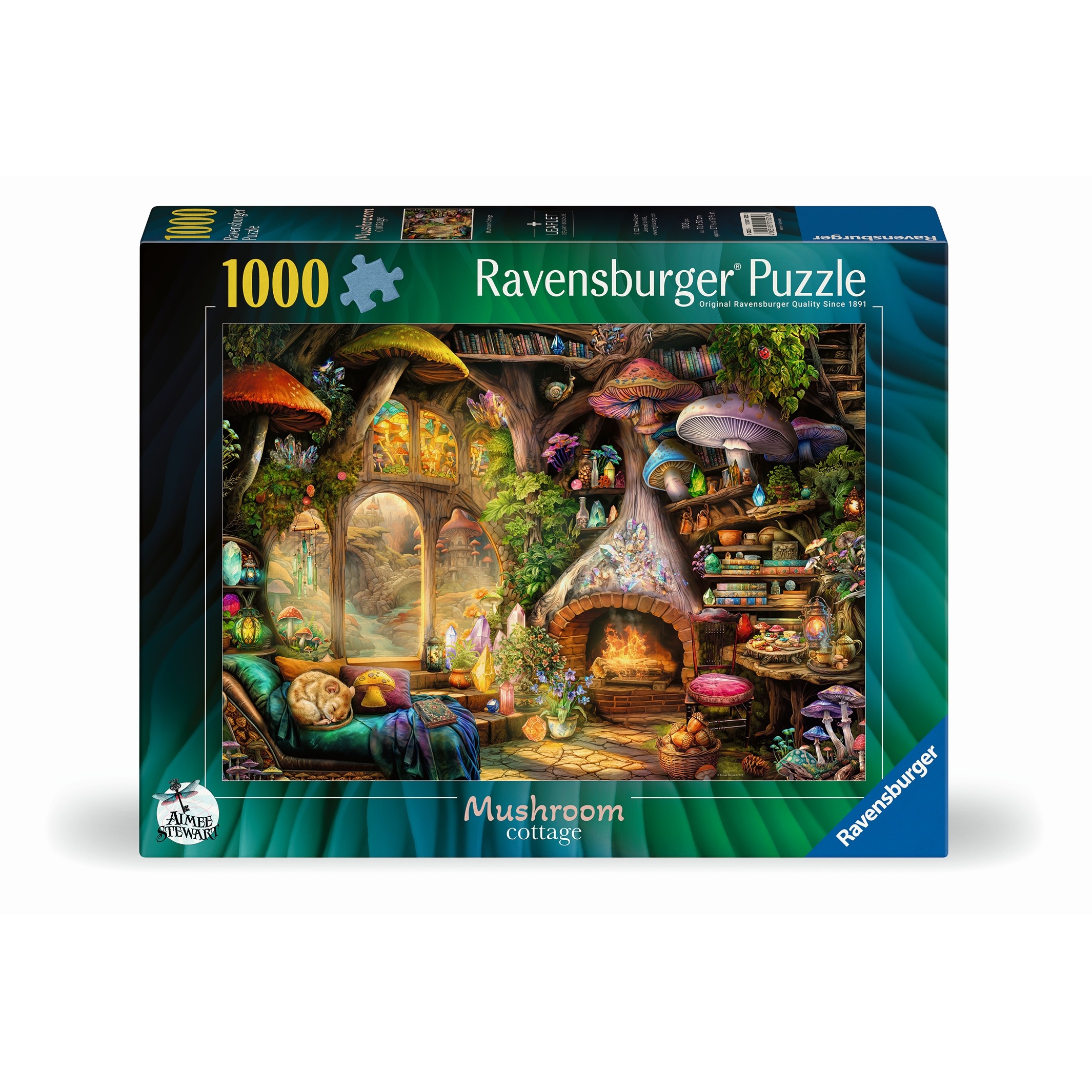 Ravensburger - Mushroom Cottage Puzzle 1000 Pieces