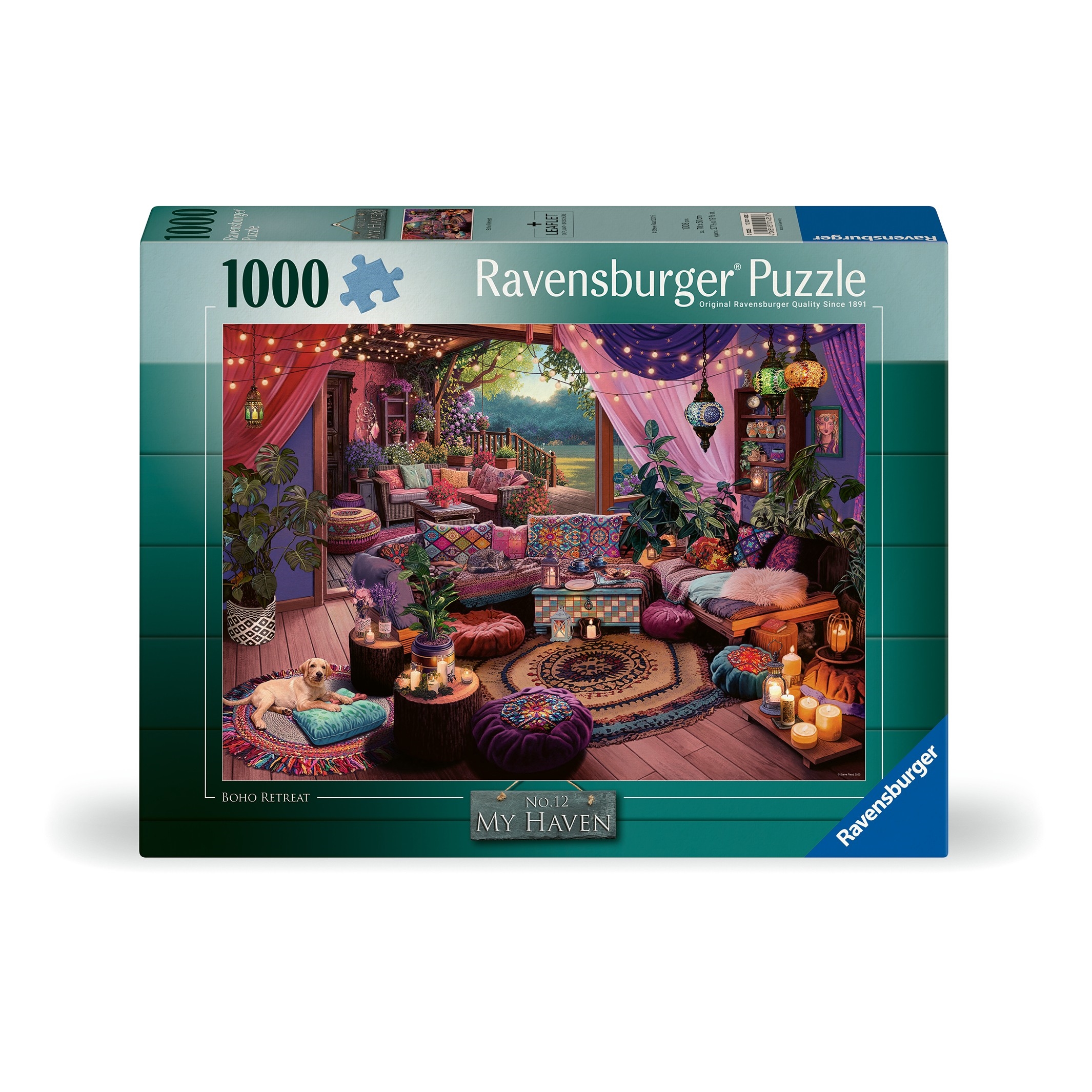 Ravensburger - My Haven No 12 Boho Retreat Puzzle 1000 Pieces